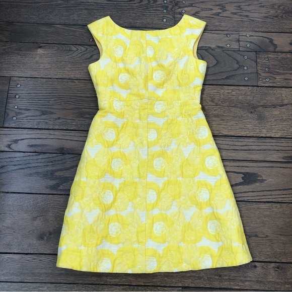 Tory Burch Floral Sleeveless Bateau Neck Dress